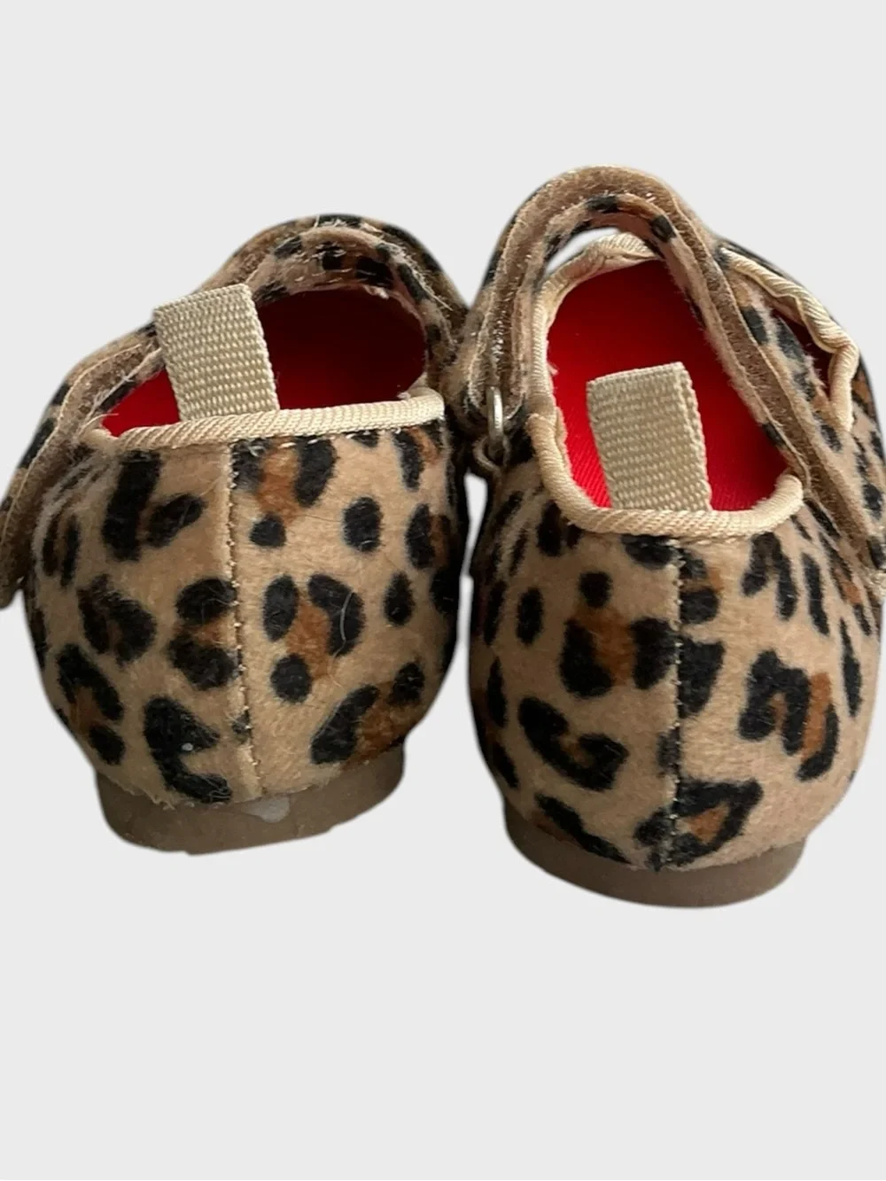 Carter’s Leopard Cat Mary Jane Flats Baby Girl Size 6